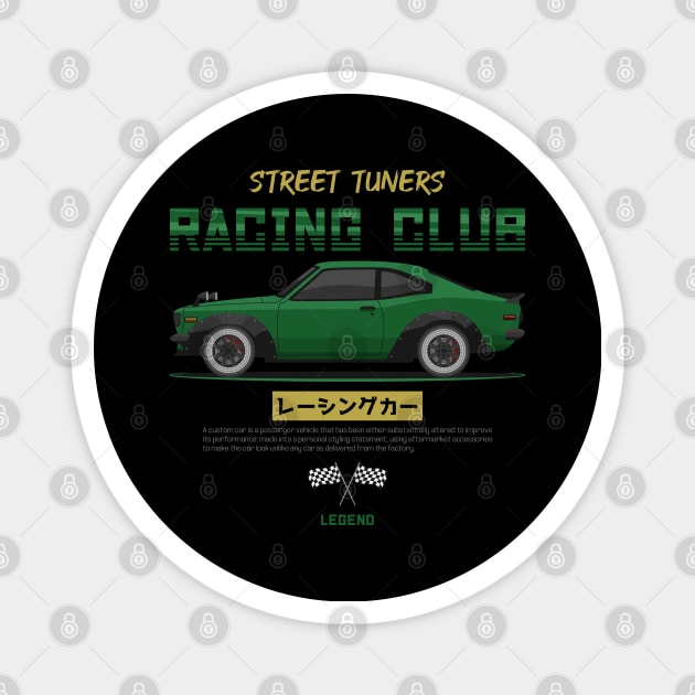 Tuner Green RX3 JDM Magnet by GoldenTuners